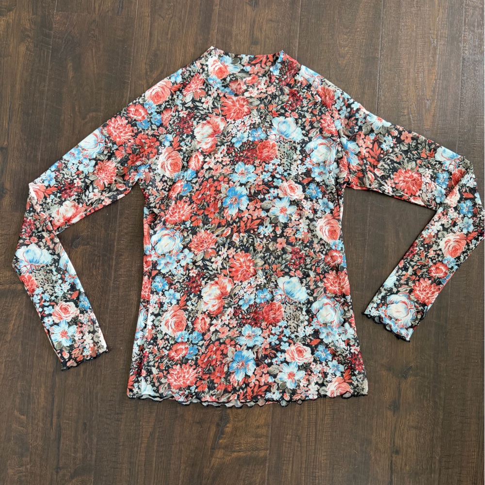 Floral Long Sleeve Top